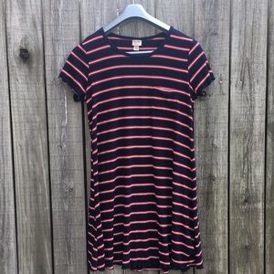 Ribbed cotton summer dress